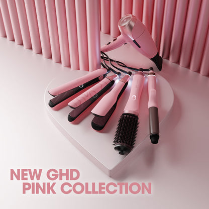 ghd Chronos Curve Limited Edition Grand Tong (32mm Barrel) in Dusted Pink