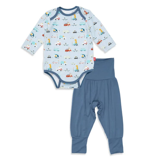 Giraffic Jam Bodysuit & Pant 6-9m
