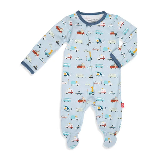 Giraffic Jam Footie 0-3m