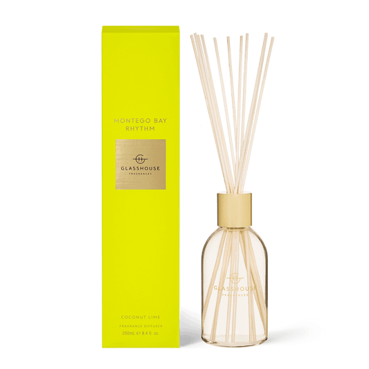 Glasshouse Fragrance fragrance Glasshouse Montego Bay Rhythm Diffuser 250ml (Coconut Lime)