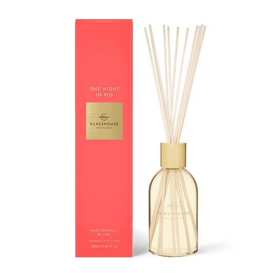 Glasshouse Fragrance fragrance Glasshouse One Night in Rio Diffuser 250ml (Passionfruit & Lime)