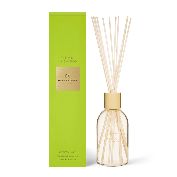 Glasshouse Fragrance fragrance Glasshouse We Met In Saigon Diffuser 250ml (Lemongrass)