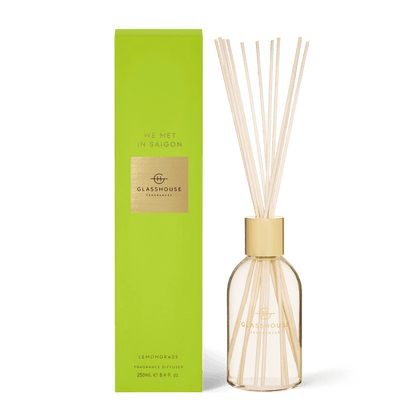 Glasshouse Fragrance fragrance Glasshouse We Met In Saigon Diffuser 250ml (Lemongrass)