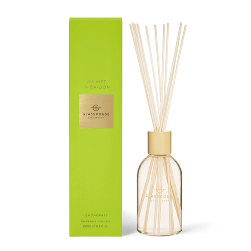 Glasshouse Fragrance fragrance Glasshouse We Met In Saigon Diffuser 250ml (Lemongrass)