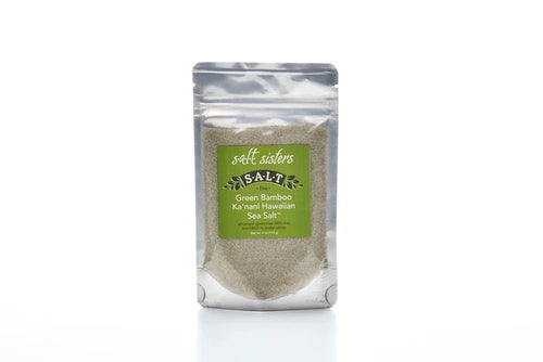 Green Bamboo Hawaiian Sea Salt Fine