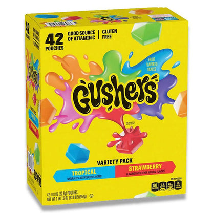 Gushers 0.8 oz Pouches 42 Ct
