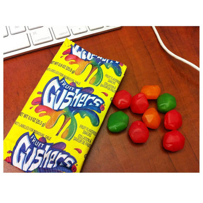 Gushers Fruit Snacks - Strawberry Splash & Tropical, 0.8 oz Pouches - 42 Ct
