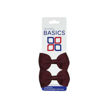 Hair Elastic with Bow (pair)
