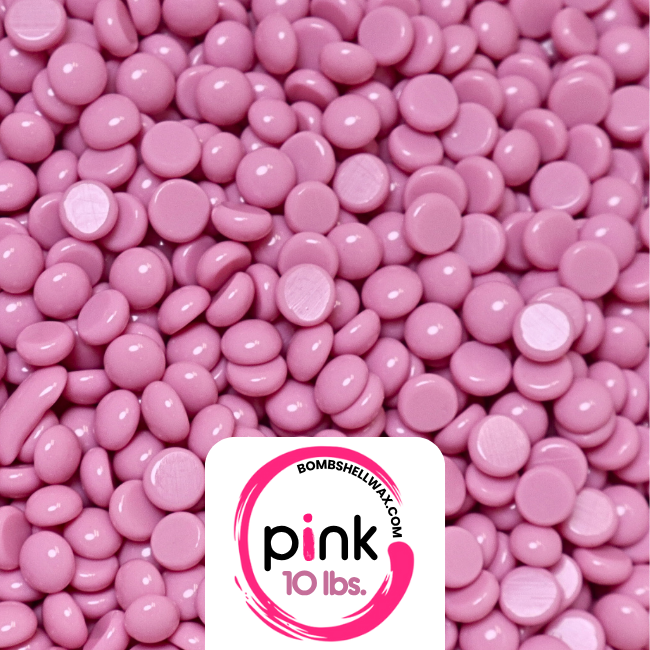 Bombshell Pink Wax for Sensitive Skin and Neutral Preference