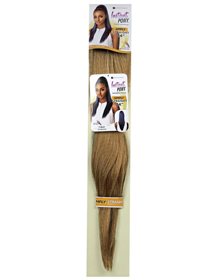 Heatsafe Ponytail - Simply Straight 24"