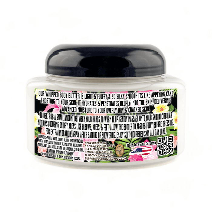 Hibiscus Palm Whipped Body Butter - Old Town Soap Co.