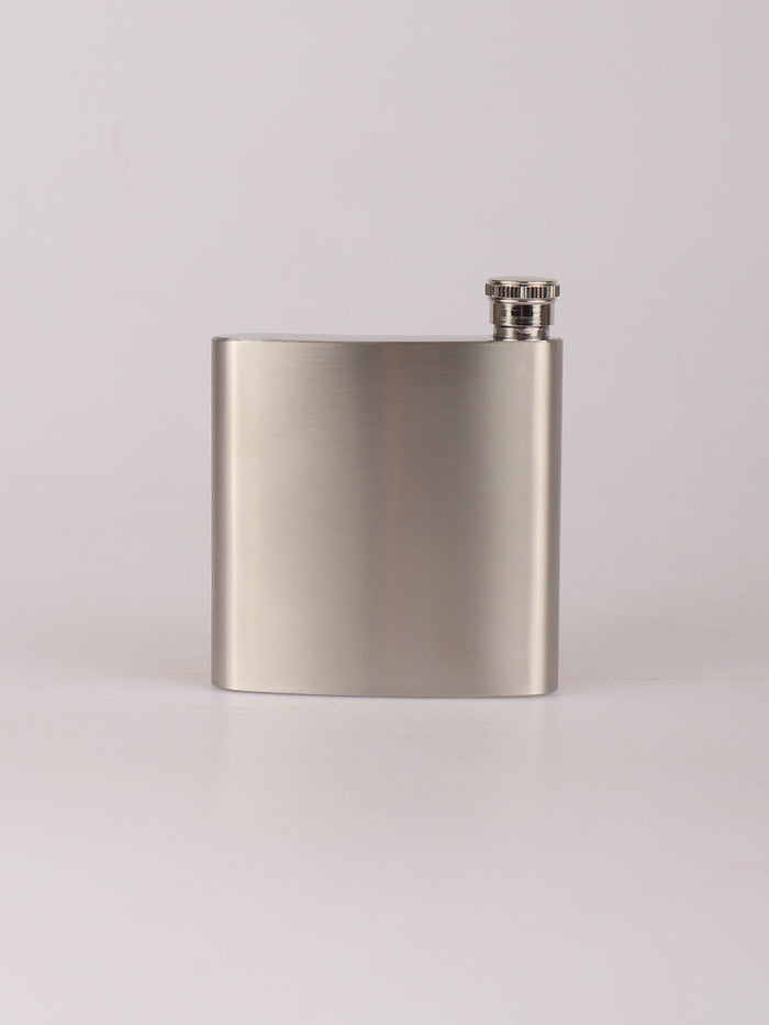 Hip Flask Stainless Steel 6 OZ | Side Opening-Image 2