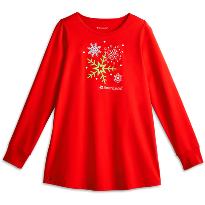Holiday Dreams Pajama Top for Women