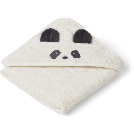 Hooded Towel - Organic Cotton - Panda - Creme De La Creme