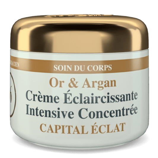 HT26 - Intensive body lightening Cream Gold & Argan - ShanShar Beauty : The world of beauty.