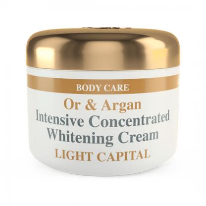 HT26 - Intensive body lightening Cream Gold & Argan - ShanShar Beauty : The world of beauty.