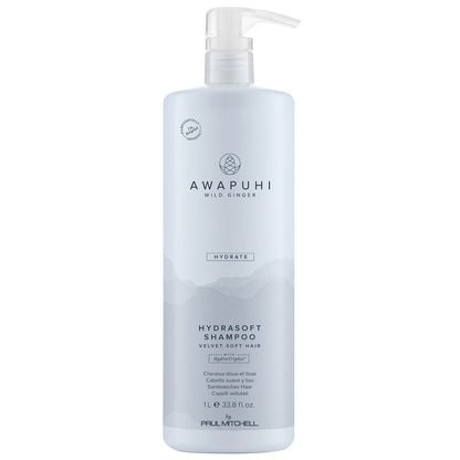 AWAPUHI WILD GINGER® HydraSoft Shampoo da 1000 ml - Paul Mitchell