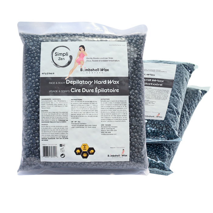 Simpli Zen grey hard wax, 6 lb