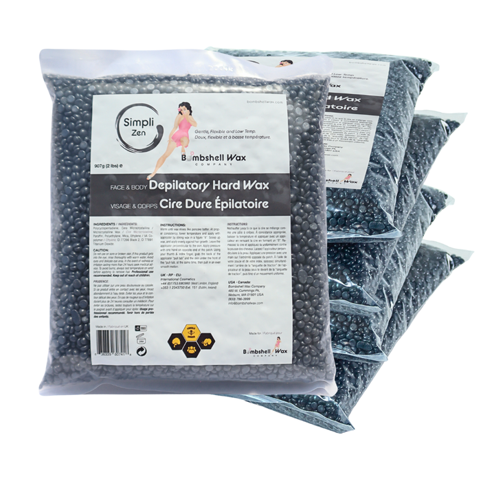Simpli Zen grey hard wax, 10 lb