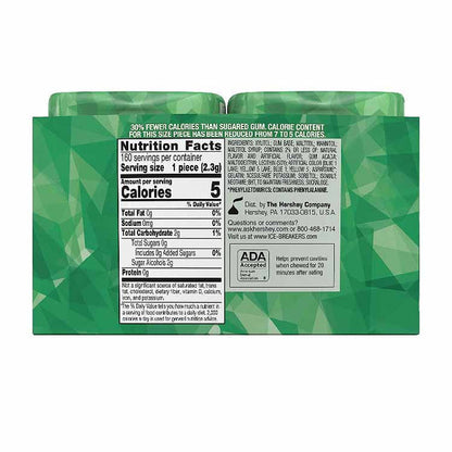Ice Breakers Gum, Sugar Free Ice Cubes, Spearmint Flavor, 40 Pieces - 4 Pack