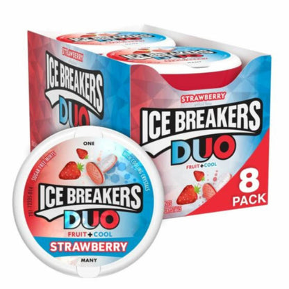 Ice Breakers DUO Strawberry 8 Pack