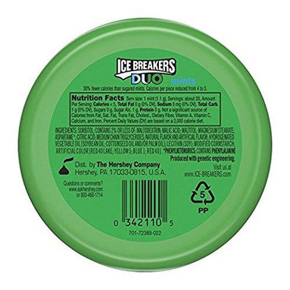 Ice Breakers DUO Mints, Watermelon - Pack of 8 (5871921332380)