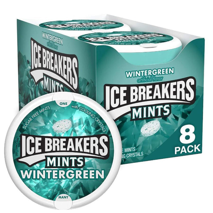 Ice Breakers Wintergreen 1.5 oz 8 Pack
