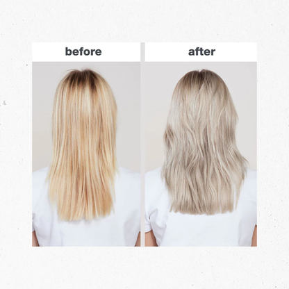 icy blond duo