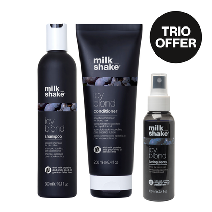 icy blond trio - save 15%