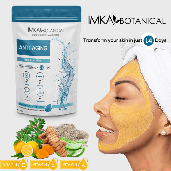 Herbal Anti - Aging Face Mask - youthful radiant complexion 50 gr - ShanShar Beauty : The world of beauty.