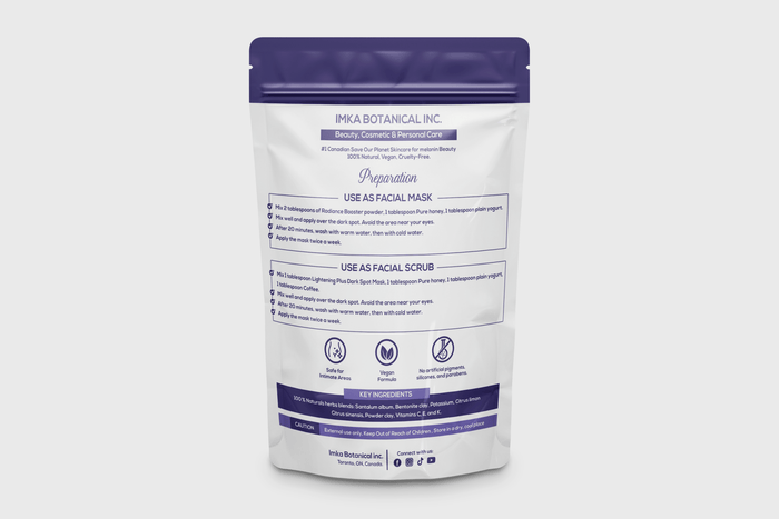Herbal Radiance Booster, Lightening Plus Mask 50gr - ShanShar Beauty : The world of beauty.