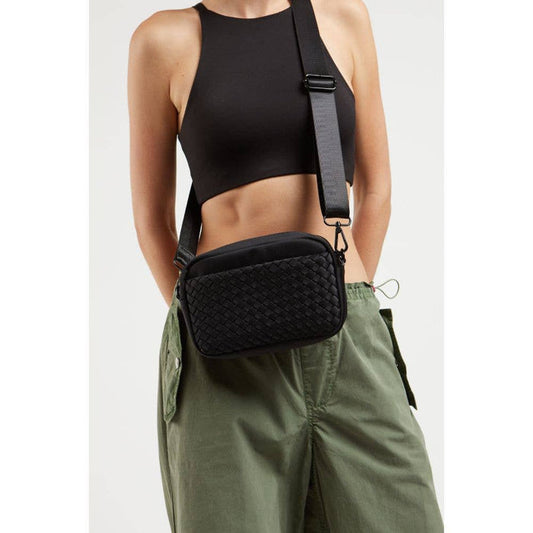 Inspiration - Woven Neoprene Crossbody - Taryn x Philip Boutique