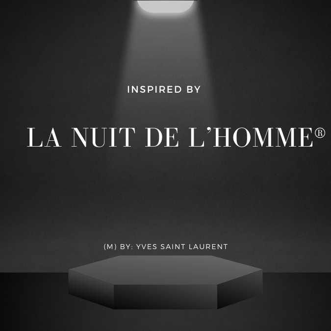 Inspired by La Nuit De L'Homme (M) ® by YSL ~ 1oz Roll on (Wholesale) - REGEN THE BODY
