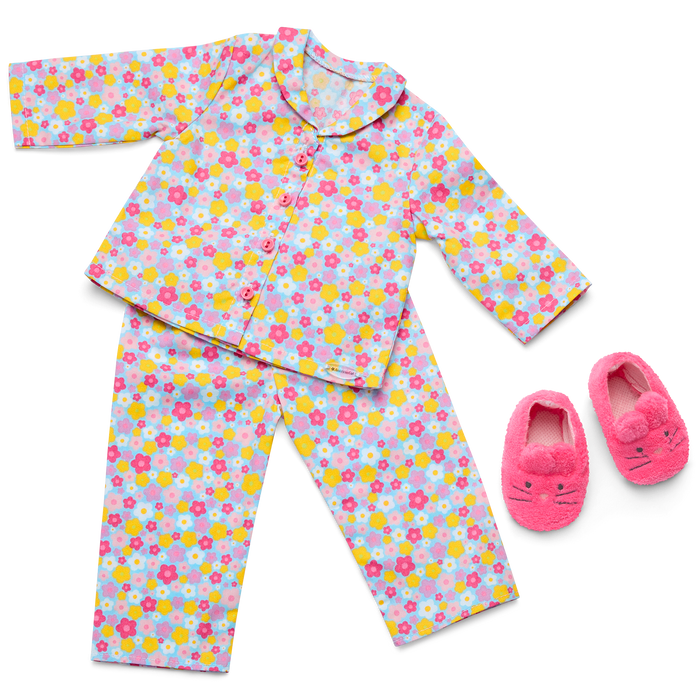 Isabel’s™ Floral Dreams Pajamas for 18-inch Dolls (Historical Characters)