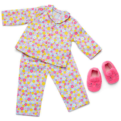 Isabel’s™ Floral Dreams Pajamas for 18-inch Dolls (Historical Characters)