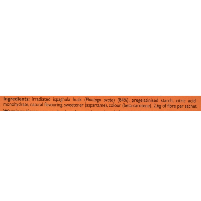 Ispaghula Husk Orange Drink Sachets, Pack of 30 (T)