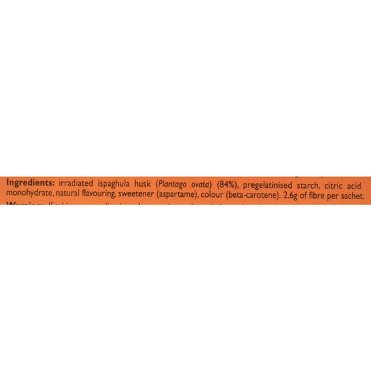 Ispaghula Husk Orange Drink Sachets, Pack of 30 (T)