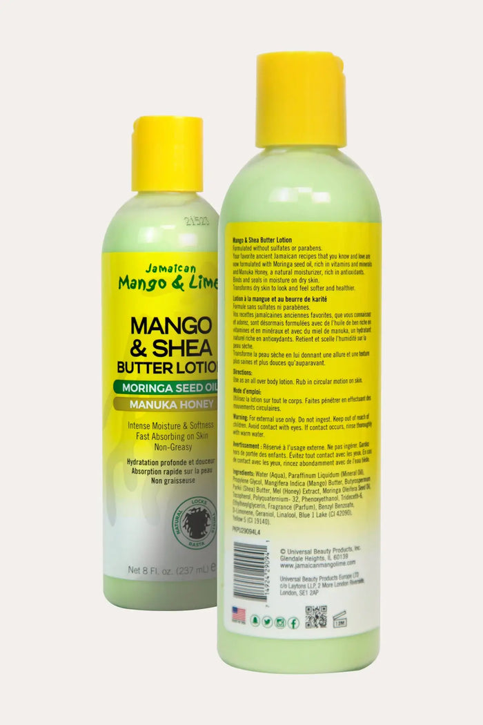 JAMAICAN MANGO & LIME MANGO & SHEA BUTTER LOTION 8oz - BSW BEAUTY CANADA