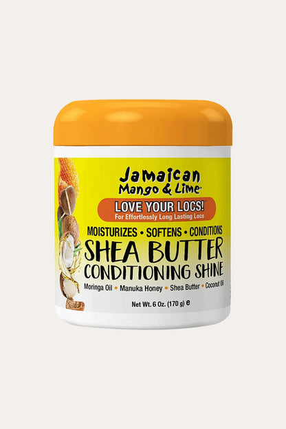 JAMAICAN MANGO & LIME SHEA BUTTER CONDITIONING SHINE 6oz - BSW BEAUTY CANADA