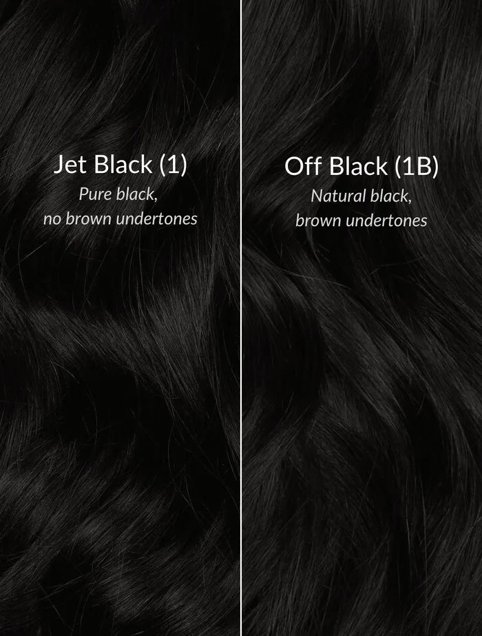 Jet Black (1) 18" 190g - Clip-Ins