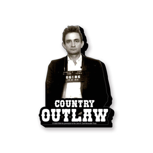 Johnny Cash Outlaw Funky Chunky Magnet