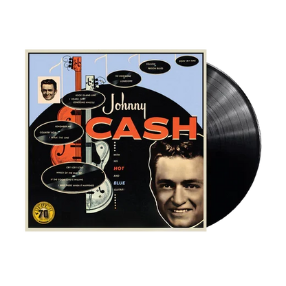 Johnny Cash With His Hot And Blue Guitar