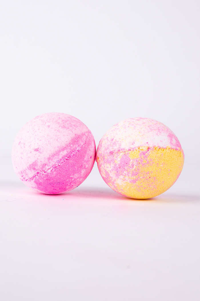 Just Desserts Bath Bombs, 2pcs Assorted, with Surprise Jewelry Inside