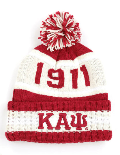 Kappa Pom Beanie & Scarf Set