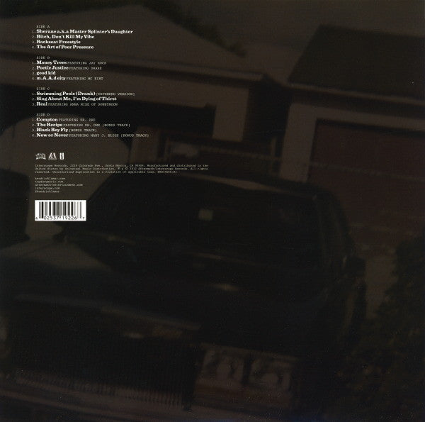 Kendrick Lamar Good Kids MAAD CIty