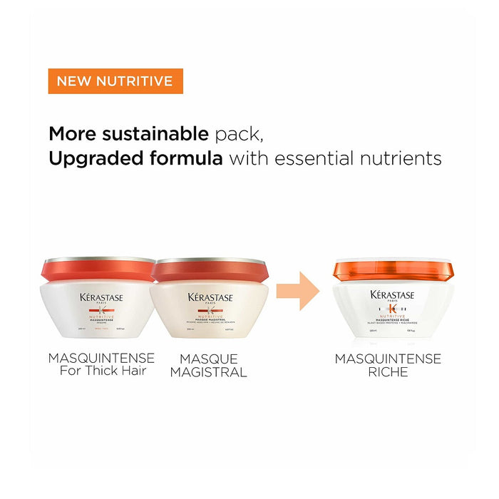 Kerastase Nutritive Masquintense Riche - Very Dry Hair (Medium to Thick) 200ml