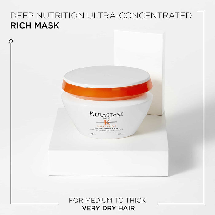 Kerastase Nutritive Masquintense Riche - Very Dry Hair (Medium to Thick) 200ml