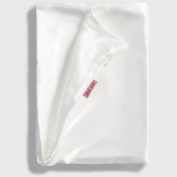 Kitsch Satin Pillowcase in Ivory