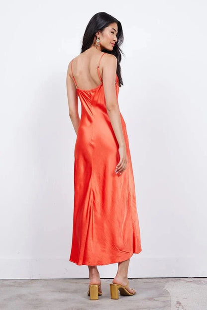 LA Made Winner Silky Chemise Dress
