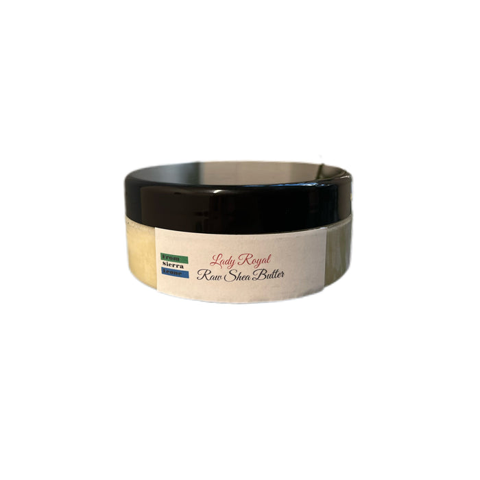 Lady Royal 100% Raw Organic Shea Butter and Organic Black Soap